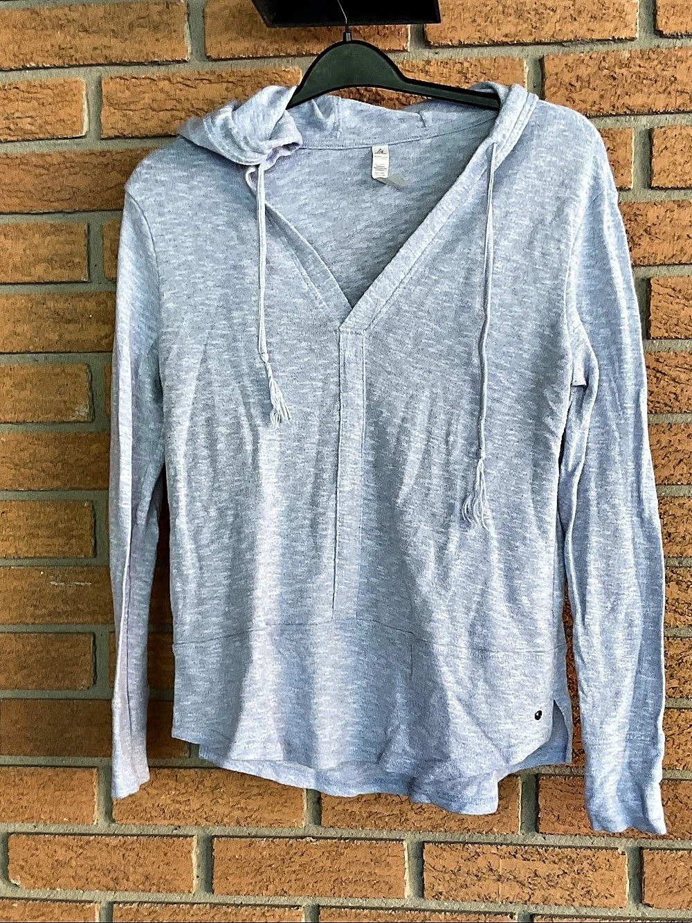 Ripzone Blue Hooded Long Sleeve Size Medium